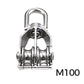 304 Stainless Steel Swivel Pulley Block Heavy Duty Wire Rope Lifting Wheel