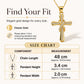 ⏳Time-Limited Special⏰Women's Sparkling Twisted Knot Cross Pendant Necklace – Elegant design, brilliant shine & lightweight – Perfect for daily wear & special occasions 💖