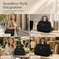 📢📢40% OFF !! ⏰Casual Canvas Tote Bag with Pleated Side Pockets for Women
