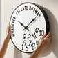 Creative Jumbled Numbers Decorative Clock