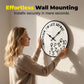 Creative Jumbled Numbers Decorative Clock