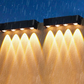 🌙 Solar Powered RGB Wall Light – Wireless Outdoor Wall Lamp