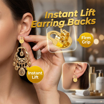 📢📢50% OFF !!⏰ Supportive Earring Backs for Droopy Ears(10pcs)