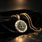 Vintage All Seeing Eye Pendant Necklace