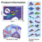 🎉 2026 Sale — Over 32 700 Sold!🔥 Creative DIY Paper Airplane Set For Kids