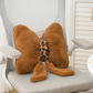 🐆🎀Leopard Print Bowknot Throw Pillow