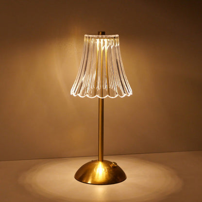 Retro Rechargeable Table Lamp with Touch Dimming