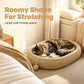 🎉 2026 Sale — Over 21,000 Sold! 🐱 Wear-Resistant Sisal Cat Scratcher Bed – Scratch, Sleep & Play – Roomy Oval Shape + Cat Toy Included – Save Your Sofa! ✨