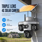 🎉 2026 Sale — Over 18,000 Sold! 📹 Triple Lens Solar Security Camera – 3-Way Surveillance, 4G+WiFi – 24/7 Protection for Homes & Remote Sites! ✨