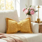 📢📢50% OFF !!⏰Soft Chenille Bow-Shaped Throw Pillow
