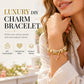 DIY Beaded Detachable Heart Charm Bracelet