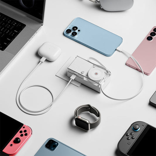 🎉 2026 Sale — Over 32,000 Sold! 🔋 3‑In‑1 Fast Charge Power Bank – Built‑In Cable, Pocket‑Friendly, No More Hunting for Chargers – Just Plug & Go ✨