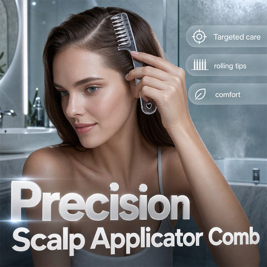 🎉 2026 Sale — Over 14,000 Sold! 💆‍♀️ Scalp Applicator Comb – No More Messy Drops, No More Wasted Product – Even Coverage, Every Time ✨