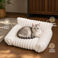 🐾✨50% OFF! 🐱🐶 Cozy Sofa Pet Bed – Ultra-Comfortable, Raised Bolster Edges & Super-Soft Ribbed Plush. Over 11,382 Happy Pets Sleeping in Style!✨