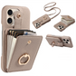 📢📢40% OFF !!⏰ Crossbody Wallet Phone Case – RFID Blocking, Accordion Card Slot & Detachable Strap – Litchi Pattern PU Leather ✨