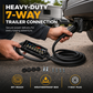 7-Way Trailer Wiring Harness with Weatherproof Junction Box