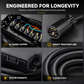 7-Way Trailer Wiring Harness with Weatherproof Junction Box