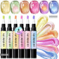 💅 Glitter Cat Eye Nail Polish Pen Set