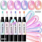 💅 Glitter Cat Eye Nail Polish Pen Set