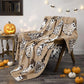 📢📢40% OFF !! ⏰Halloween Ghost Print Cozy Throw Blanket