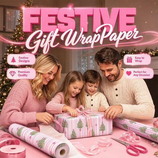 🎁 LIMITED‑TIME 50% OFF! ⚡ Christmas Wrapping Paper for Holiday Gifts – Festive, Neat‑folding, Stylish ✨