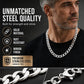 📿 LIMITED TIME 50% OFF! ✨ Silver Tone Stainless Steel Chain Necklace – Hypoallergenic, Tarnish-Resistant & Timeless Elegance – Everyday Essential Jewelry ✨