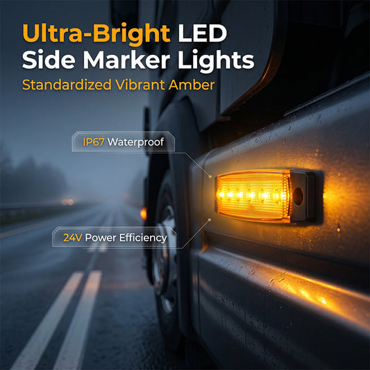 LED Side Marker Light for Trucks