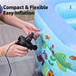 Portable Electric Air Pump with 3 Nozzles