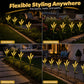 Solar Foxtail Grass Decorative Garden Lights