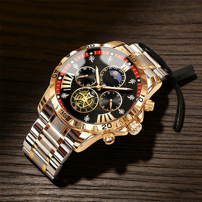 ⌚ Save 50%! 💧 Luminous Flywheel Watch – Waterproof, quartz & stylish ✨