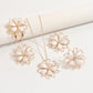 📢📢50% OFF !! ⏰Elegant Double Layer Hollow Flower Jewelry
