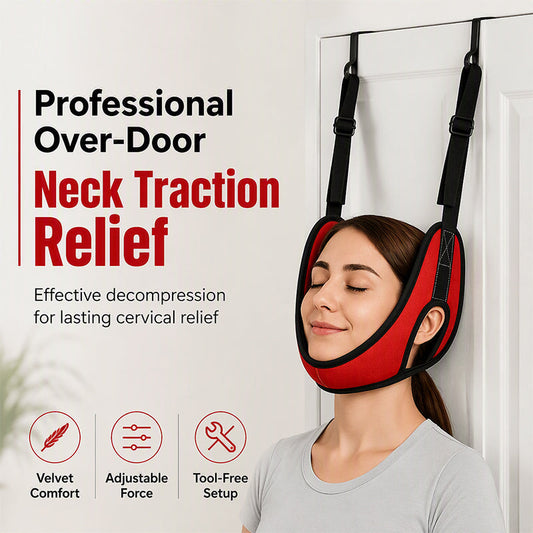 Over Door Cervical Traction Device for Neck Pain Relief
