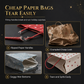 Black Christmas Non Woven Gift Tote Bag Holiday Present Packaging Bag 23x22x11cm