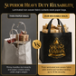 Black Christmas Non Woven Gift Tote Bag Holiday Present Packaging Bag 23x22x11cm