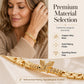 18K Gold Plated Butterfly Link Bracelet