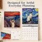 📢📢50% OFF !! ⏰2027 Funny Cat Meme Calendar