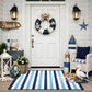 Simple Striped Non-Slip Door Mat