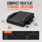 Portable Heated Stadium Seat Foldable Bleacher Chair with Backpack Straps Waterproof Wear Resistant Cushion for Outdoor Fishing and Sports