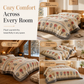❄️ Double-Sided Sherpa Fleece Comforter – Thick Warm Winter Quilt with Soft Velvet Feel for Cozy Bedroom Bedding