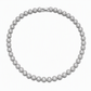 Men's Hip Hop Round Rhinestone Necklace Fully Paved Crystal Chain for Street Dance