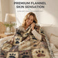 🐾Cute Paw Print Soft Flannel Blanket