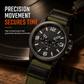 📢📢50% OFF !! ⏰Men's Waterproof Quartz Watch with Date Calendar Business Casual Sports Trendy Wristwatch for Students