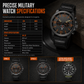 📢📢50% OFF !! ⏰Men's Waterproof Quartz Watch with Date Calendar Business Casual Sports Trendy Wristwatch for Students