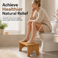 🚽 LIMITED‑TIME 50% OFF! 🪵 21,493 Sold – Non-Slip Toilet Step Stool for Kids & Adults – Natural Bamboo, Ergonomic Posture & Sturdy Support 🦶