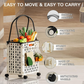 Foldable Shopping Cart with 360 Degree Swivel Wheels
