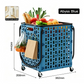 Foldable Shopping Cart with 360 Degree Swivel Wheels