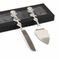 ⏳Limited-time 50% off⏰Exquisite Metal Alloy Cake Knife & Server Set 🍰🍽️