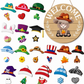 🎄 Interchangeable Gnome Welcome Sign – Wooden Seasonal Hanging Decor for Christmas, Halloween & Home Entryway