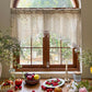 ⏳🔥LIMITED-TIME 50% OFF! ⏰Versatile Country Style Curtain with Star Lace Trim⭐️