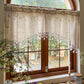 ⏳🔥LIMITED-TIME 50% OFF! ⏰Versatile Country Style Curtain with Star Lace Trim⭐️